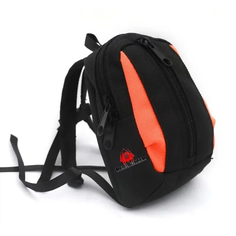 Mochila de simulación, bolsa de almacenamiento, bolsa de equipaje, decoración de bolso para LOSI 1/4 Promoto-MX, piezas de mejora de motocicleta, accesorios