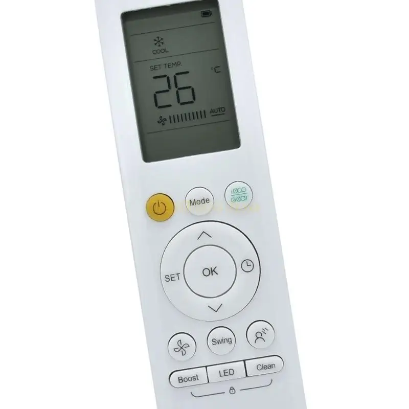 F62C RG10A Ergonomic Backlit Remote Control for Air Conditioner Efficient English