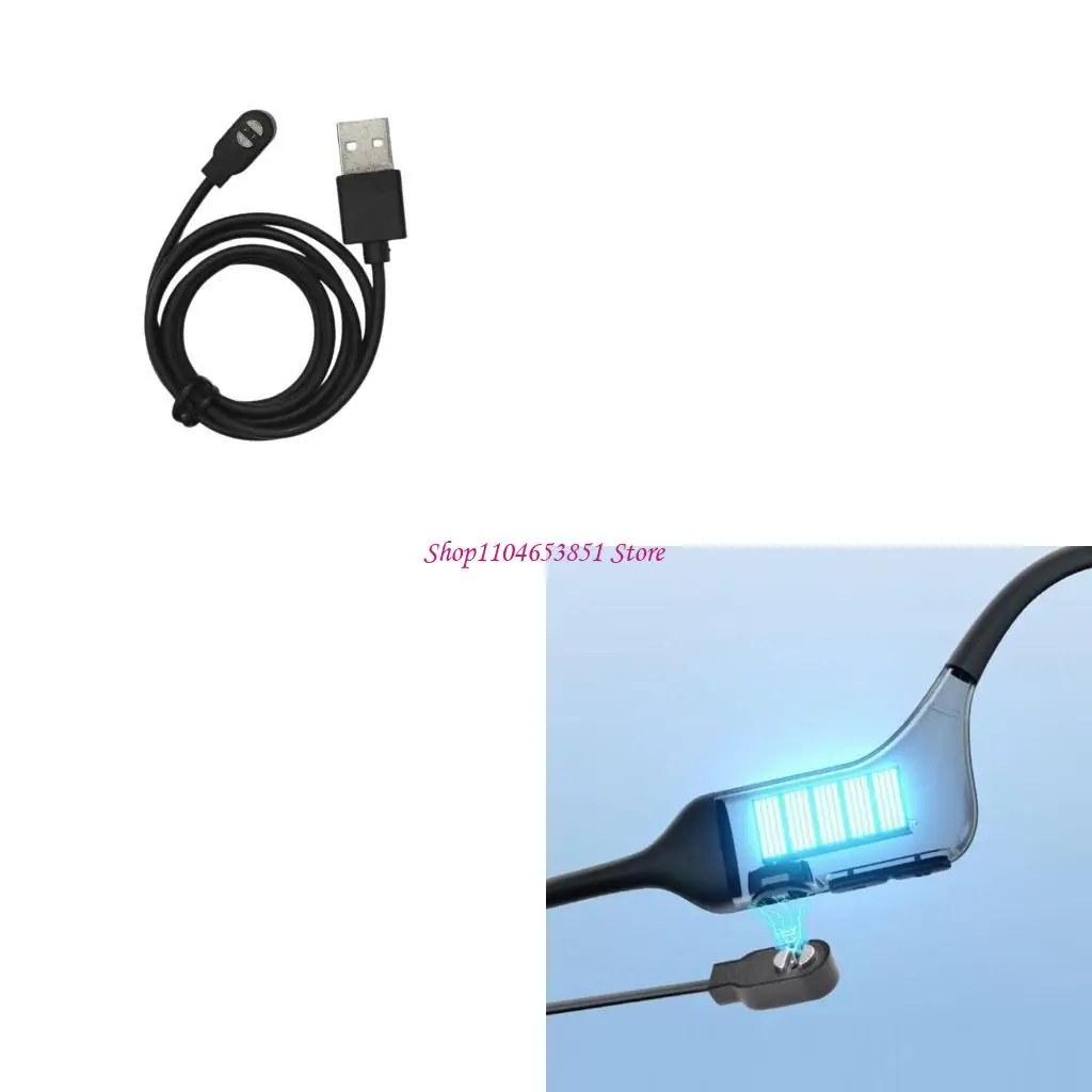 Magnetic Earphone USB Fast Charging Cable Data Cord Station Power Charger Adapter Dock Bracket Suitable for PurFree BC01
