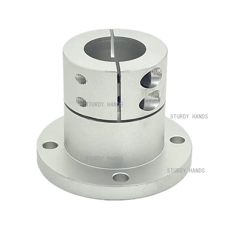 Extend Flange Type Shaft Support Guide Open Type Double-sided Cutting Flange Shaft Bracket Linear Motion Automation Components