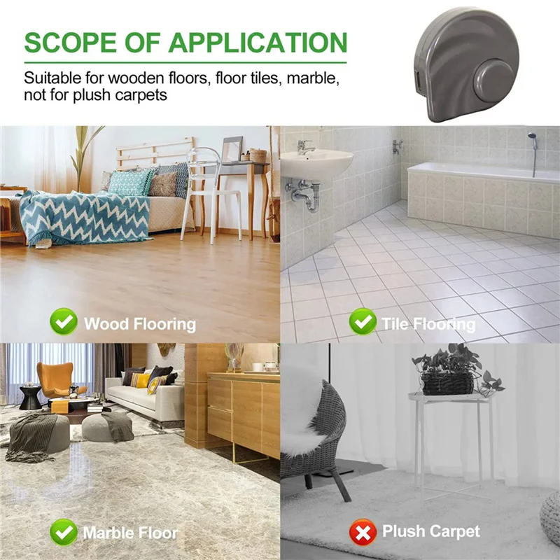 【Vendita calda!】2X USB Aspirapolvere Luci laser Peli di animali domestici Gatti Pelliccia di cane Display polvere Lampada LED Universale Grigio