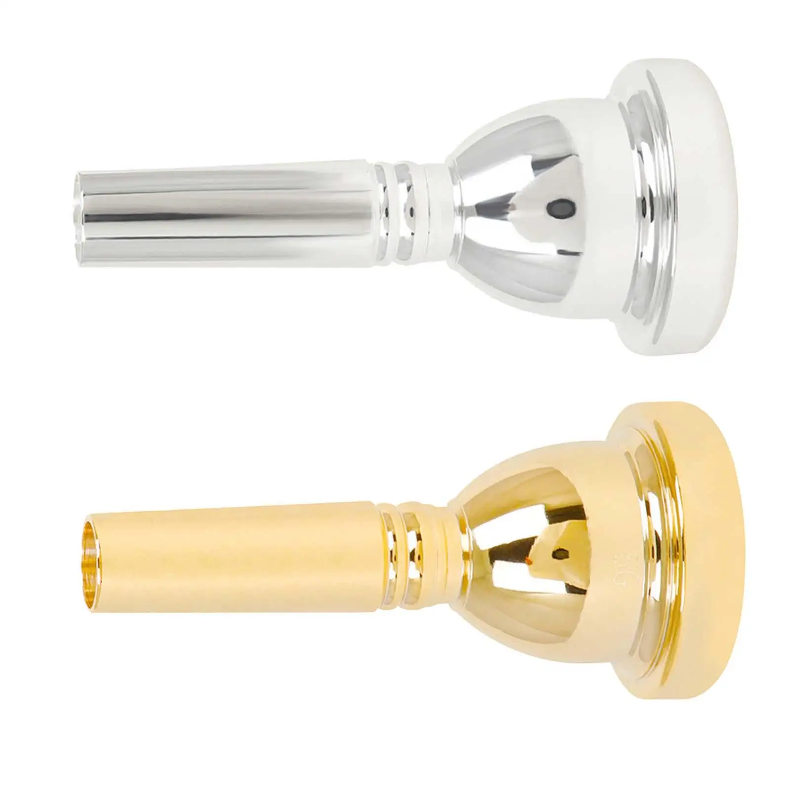 Trombone mouthpiece and euphonium mouthpiece replacement, alto trombone