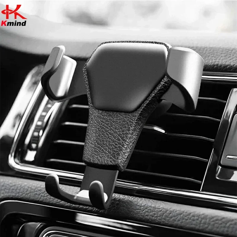 

Car Mobile Bracket Universal Gravity Auto Phone Holder Air Vent Clip Mount Phone CellPhone Stand Support For iPhone