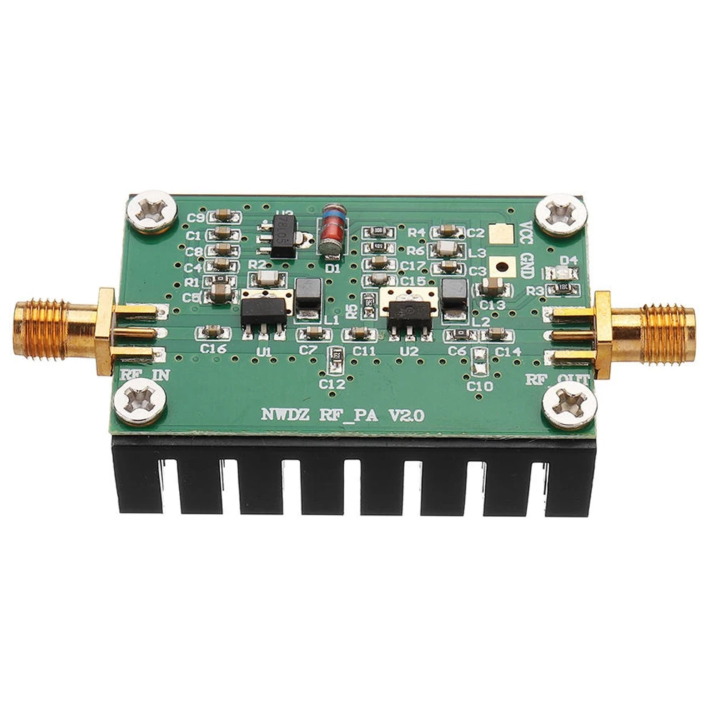 2MHz-700MHZ RF Power Amplifier Broadband Short Wave Amplifier for HF VHF UHF FM Transmitter Radio