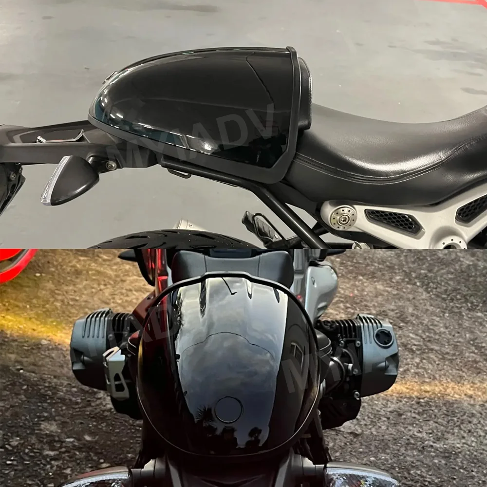 Motorcycle Tail Tidy Box For BMW R nine T R9T RACER PURE 2014-2023 Rear Seat Hump Trunk Storage Box Swingarm Pillion Cowl Cover