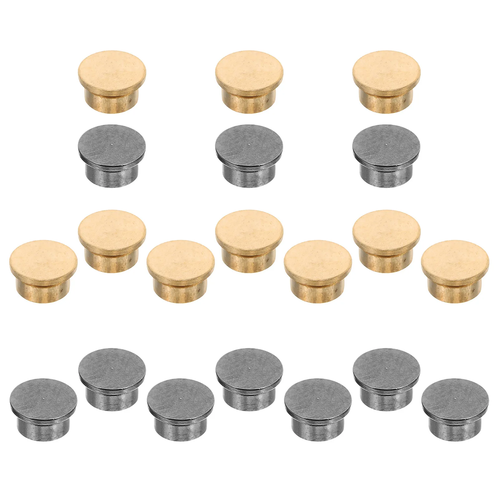 20Pcs Nail Art Rotating Charm Bearings Mini Metal Spinner Shaft High-Speed Universal Bearing Nail Art Rotating Charm Bearing