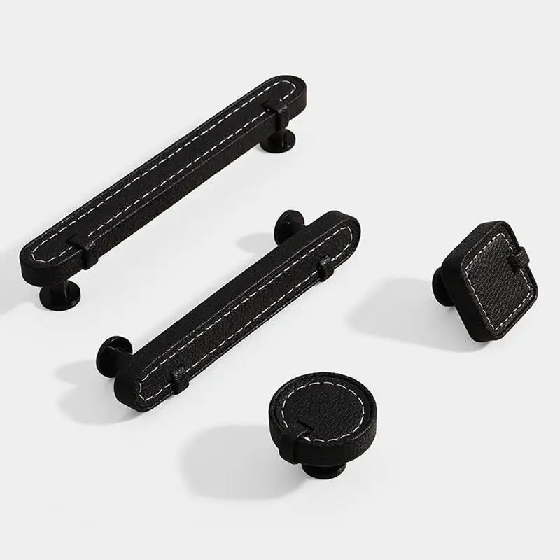 Anti-collision Zinc Alloy Wardrobe Handles Modern Cabinet Pulls for Dressers and Interiors