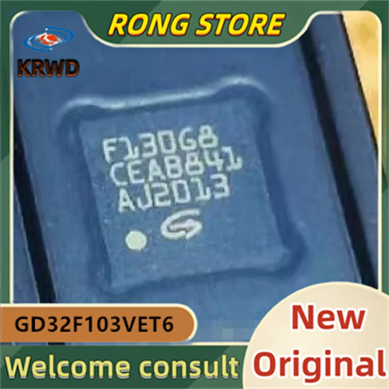 10 Uds F130G8 nuevo y original GD32F130 GD32F130G8U6 GD32F130G8U6TR QFN-28