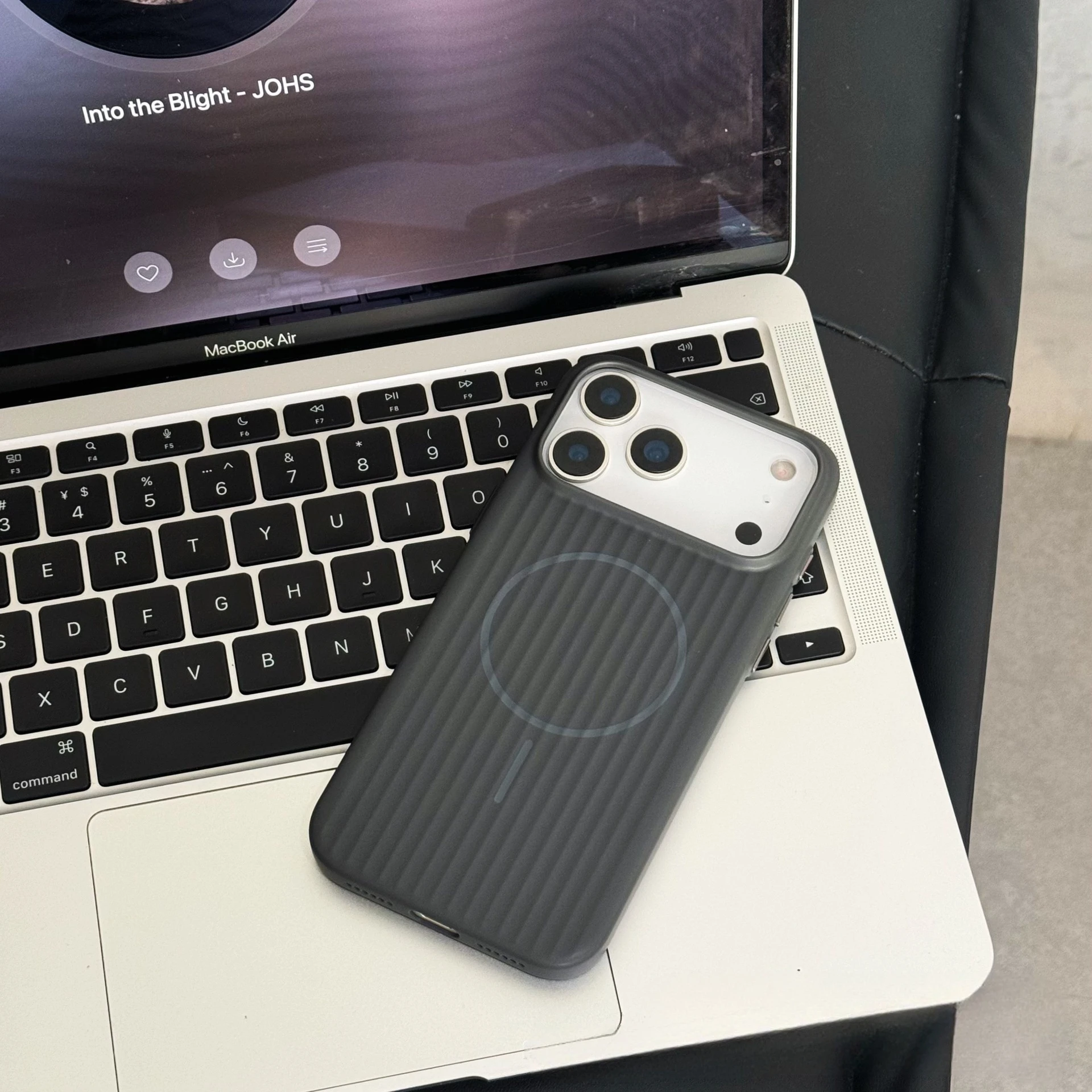 Excimer UV المموج PC الحالات الصلبة ل Megsafe آيفون 17 برو ماكس 16 15 14 غطاء مقاوم للصدمات المغناطيسي المضادة للتخطي الوفير #3