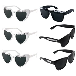 Just Married Sunglasses Wedding decoration Groom/Groomsman/Team Bride/bride to be Glasses Bachelorette Bachelor Party supplies