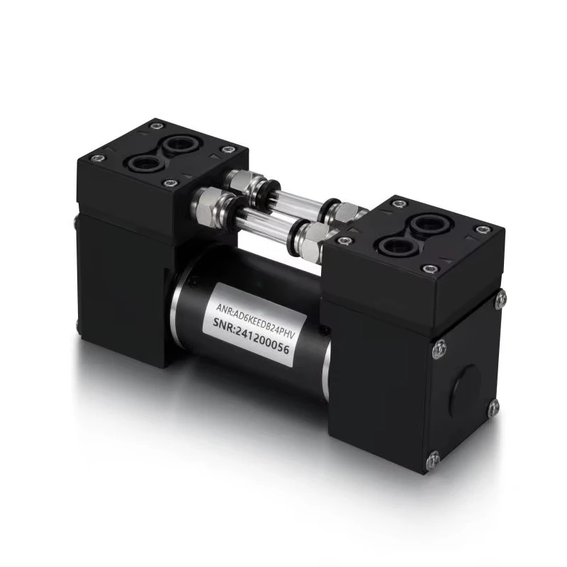 

24V DC Air Sampling Pump With Brushless Motor 18 LPM Electric Oil Free Mico Diaphragm Vacuum Pump For CEMS Online Analysis