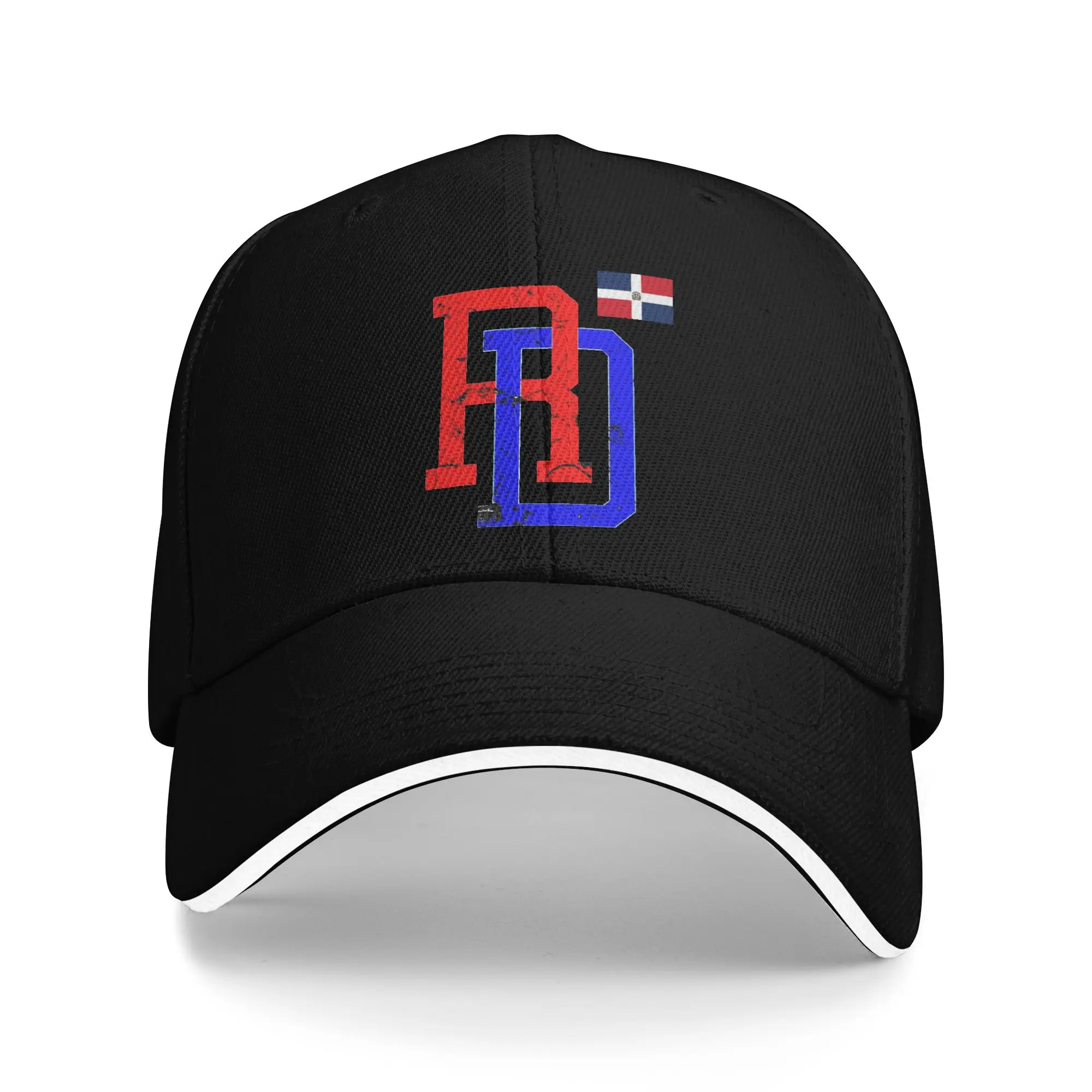 DR Dominican Republic  Merch Men Women Baseball Cap  Trucker Hat Vintage Outdoor Headwear Adjustable Snapback Hat