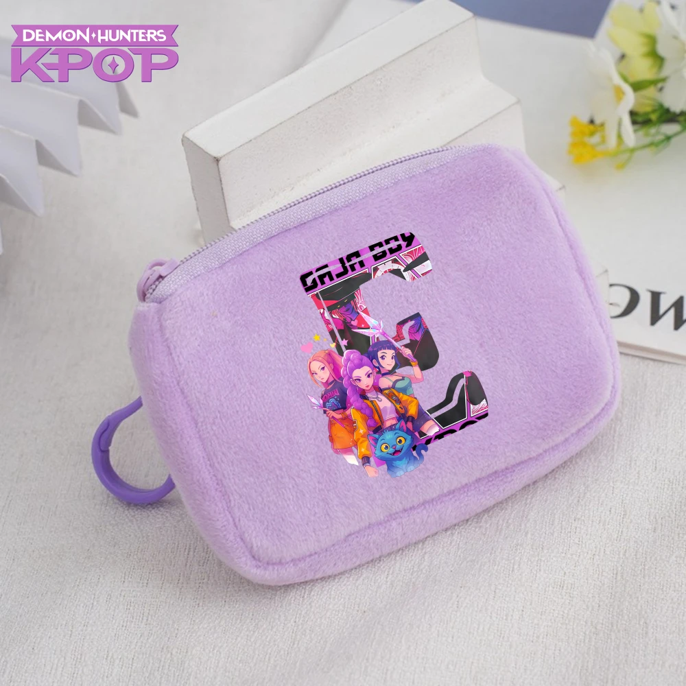 Kpop Demon Hunters Kawaii Coin Purse for Children Music Cartoon Earphone Key Pouch Children Cute Storage Mini Pouch Gifts - Image 5