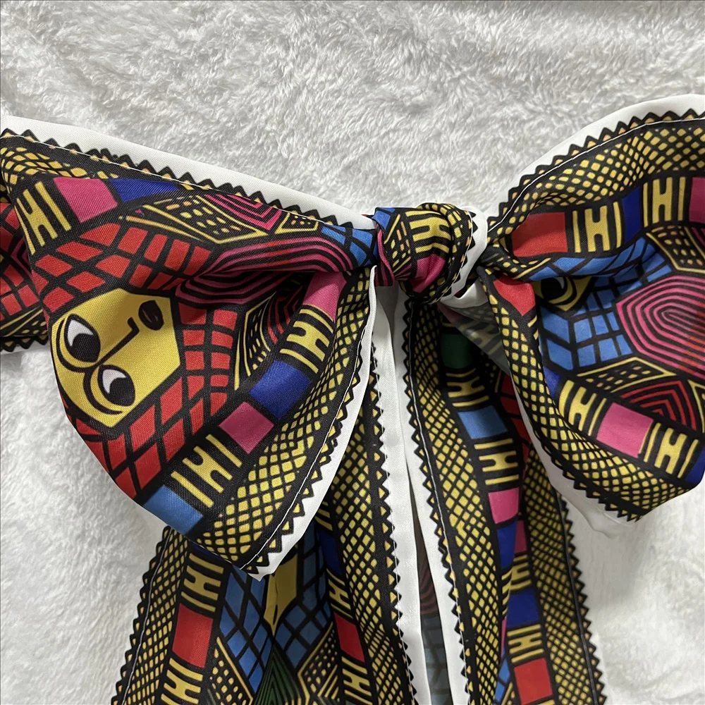 Eritrean Ethiopian Satin Chair Bow Sashes Wedding Chair Knots Ribbon Butterfly Ties for Party Event Hotel Banquet Home Decor