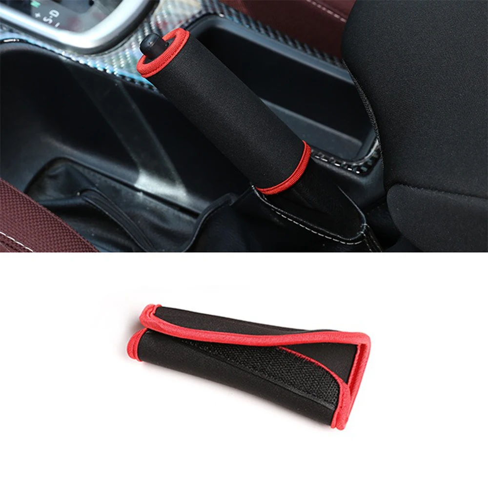 

Car Armrest Box Center Console Handbrake Cover For Toyota Hilux 2015-2021 Fabric A/B Pillar Handle Cover Accessories