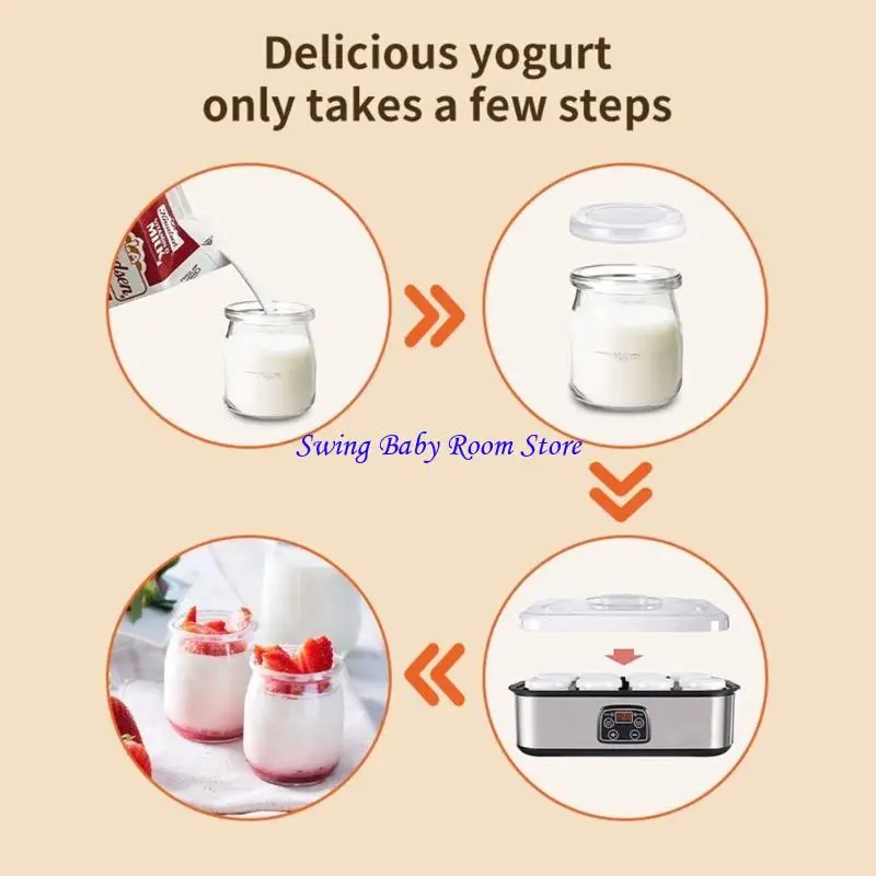 K1AD متعدد الوظائف جهاز زراعة الزبادي مع وعاء والتحكم في درجة الحرارة
