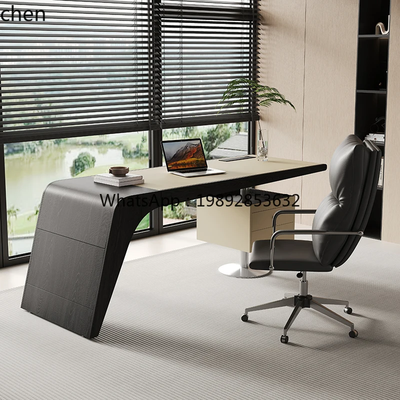 minimalist desk light luxury modern study desktop computer desk home writing workbench desk