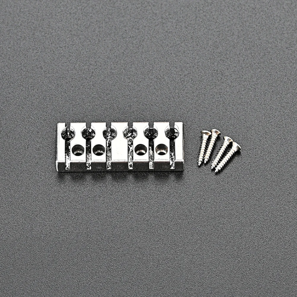 

Headless Electric Guitar String Lock 6 String Locking Nut Zinc Alloy Durable Tremolo Screw Guitar Parts Mounting Supplies