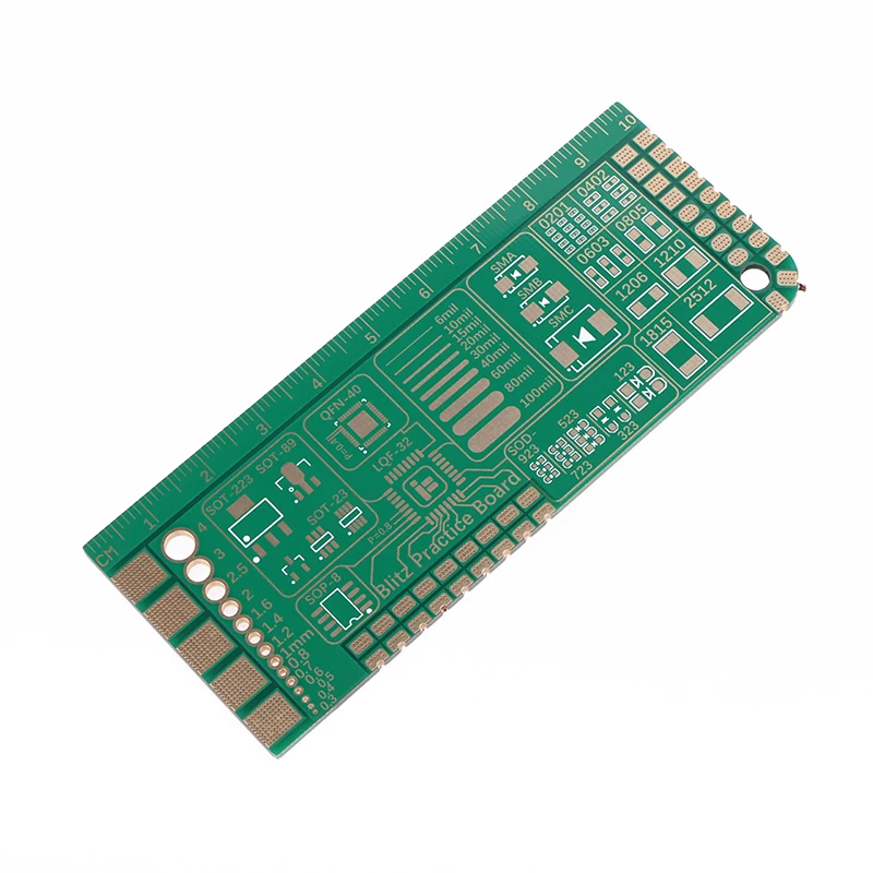 初心者向けPCBはんだ付けボード,100x40mm,初心者向け,新しいパイロット,はんだ付けレベルの向上,DIYツール