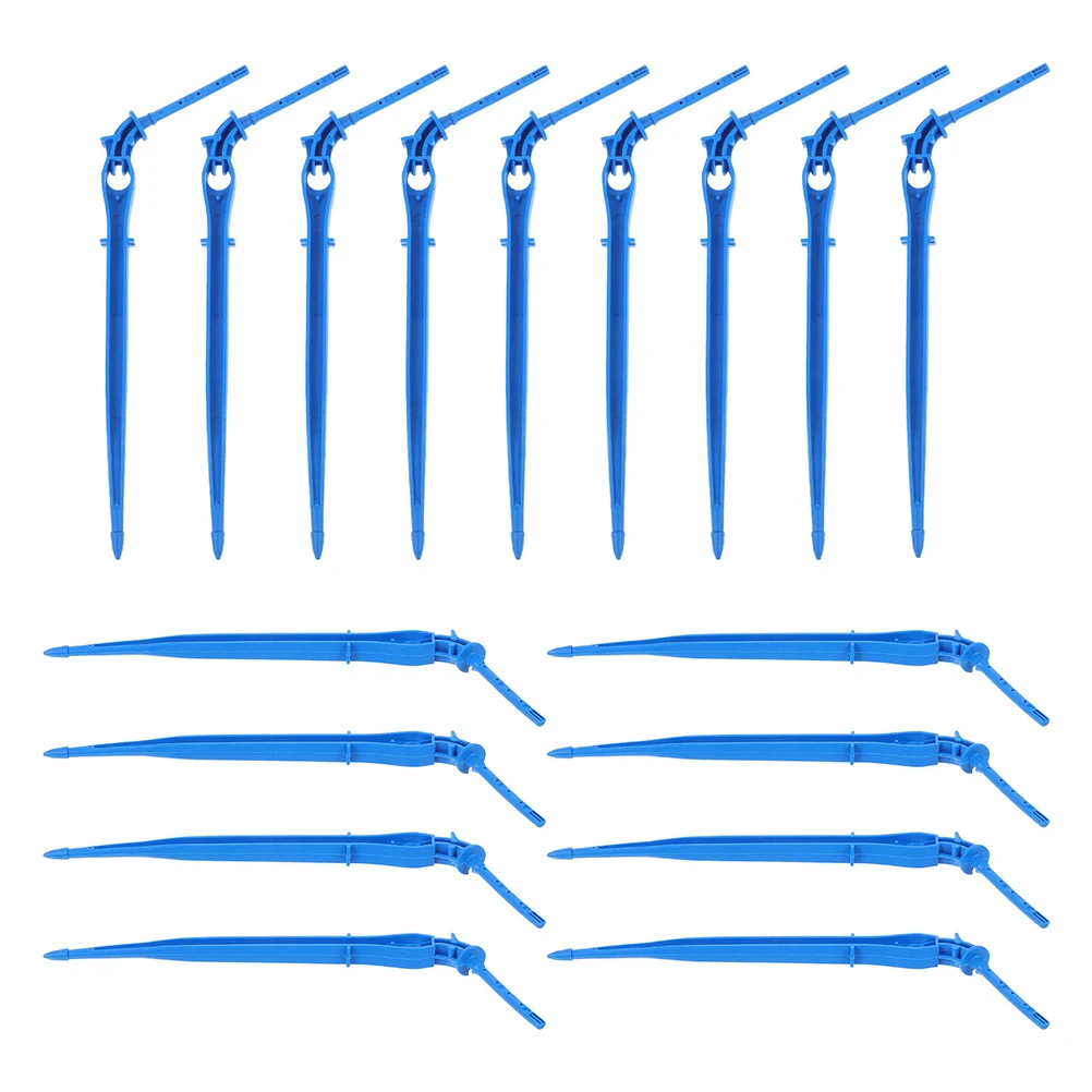 

50pcs Drip Irrigation Accessories Blue Emitter Capillary Water Flow Drippers System Emitters PE Material Micro Sprinkler