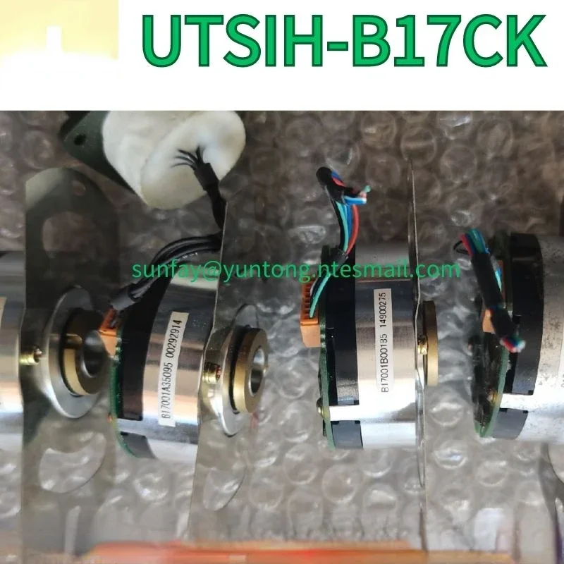 

second-hand UTSIH-B17CK servo motor encoder test OK Fast Shipping