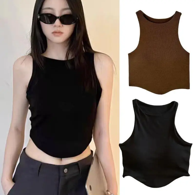 

New Women U Collar Sports Bra For Cup Running Yoga Gym Tank Top Women Push Up Sport Bra Top Sportswears Solid Base Shirt