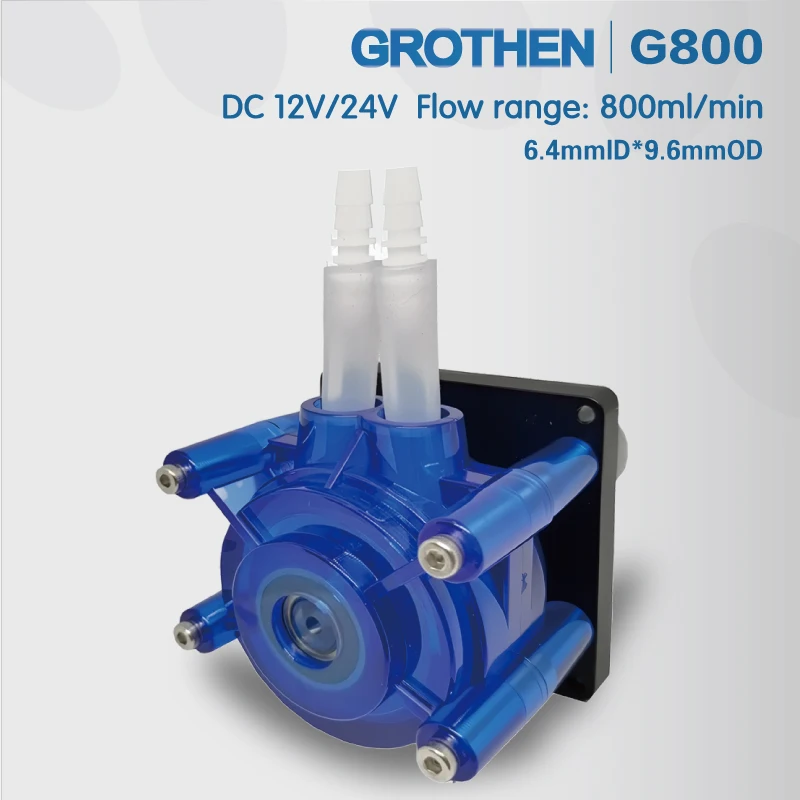 

Двухканальный перистальтический насос 12 В/24 В постоянного тока — точное дозирование 1200 мл/мин для морской аквариума и лабораторной автоматизации (точность 0,5 %)