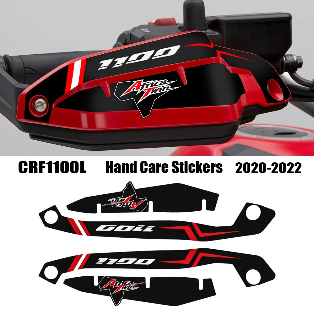 

CRF1100L CRF 1100L Motorcycle Hand Protection Stickers Handguard Protection For Honda CRF1100L Africa Twin Adventure ADV 20-2022