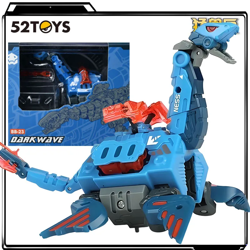 52TOYS オリジナル BEASTBOX BB-23CL 機械式プレシオサウルス & BB-23 ダークタイドアニメアクションフィギュアのおもちゃ男の子クリスマスグッズ