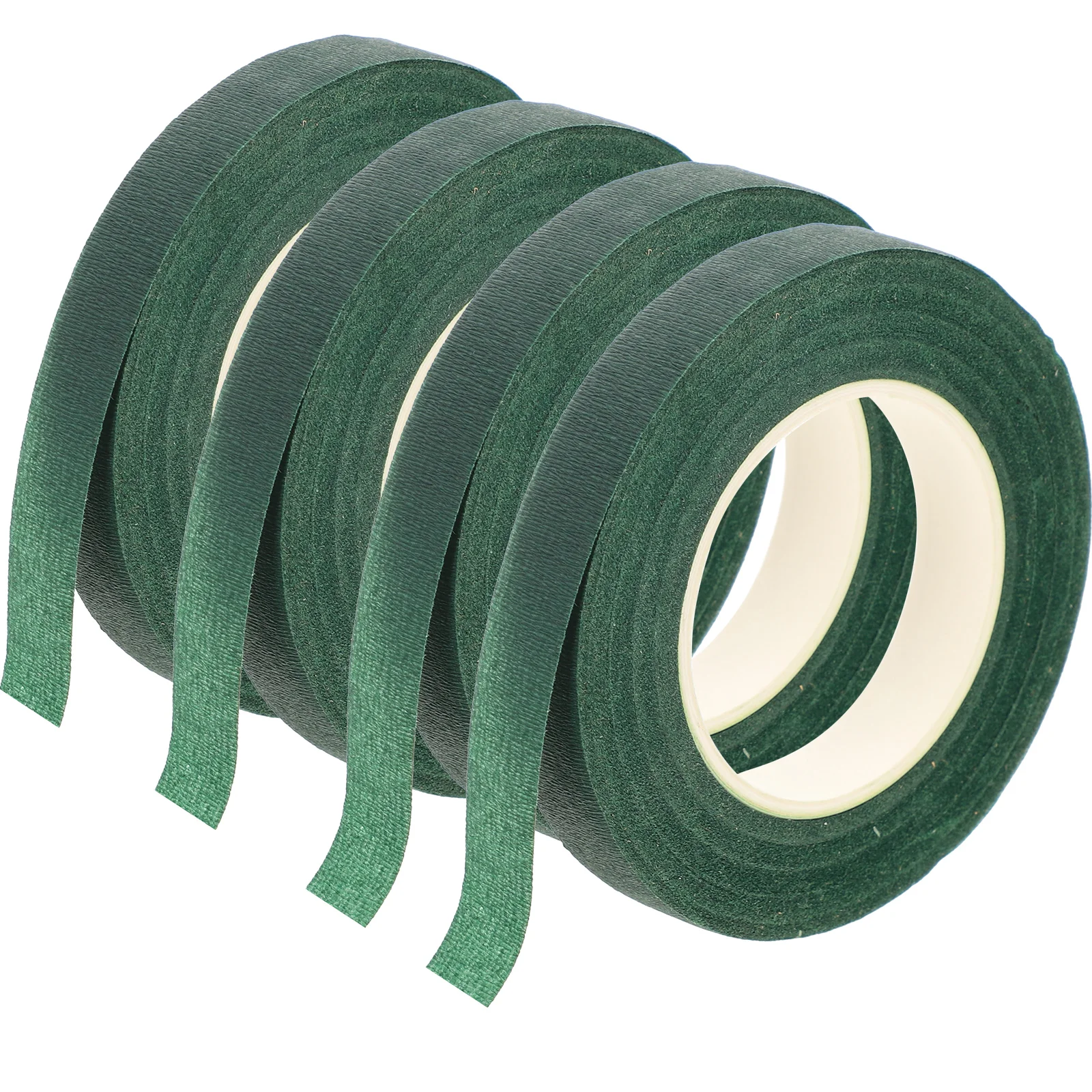 

4pcs Green Floral Tape for Flower Arrangement Stem Wrapping DIY Bouquet Supplies Floral Tapes Wraps Garden Party for Artificial