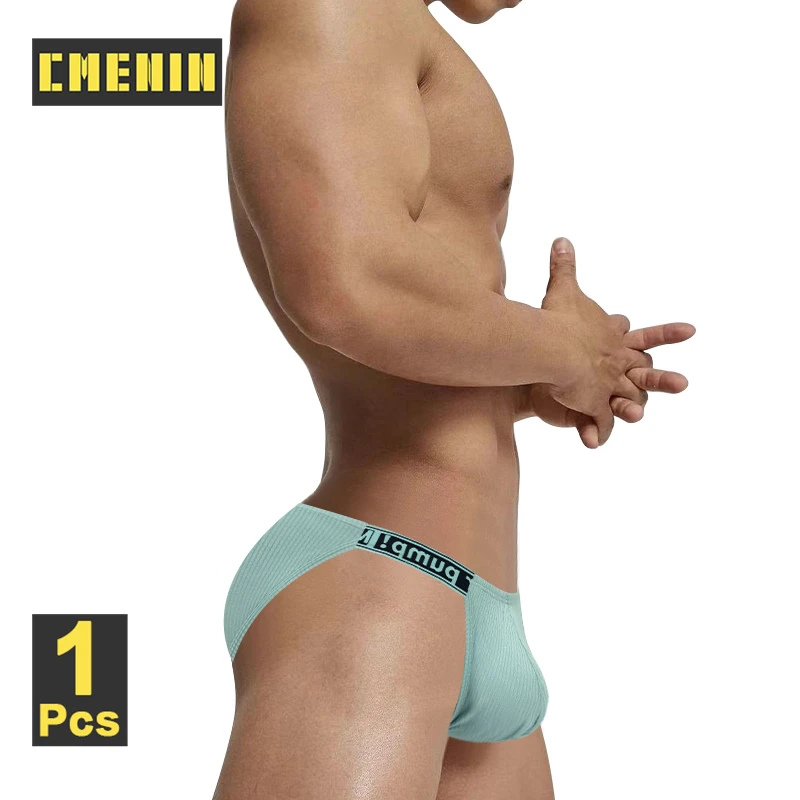 CMENIN Sissy Mens Briefs Sexy Low Waist Triangle High-cut Panties Bikini Men\'s Underwear Butt Lift Underpants Man Gays Briefs