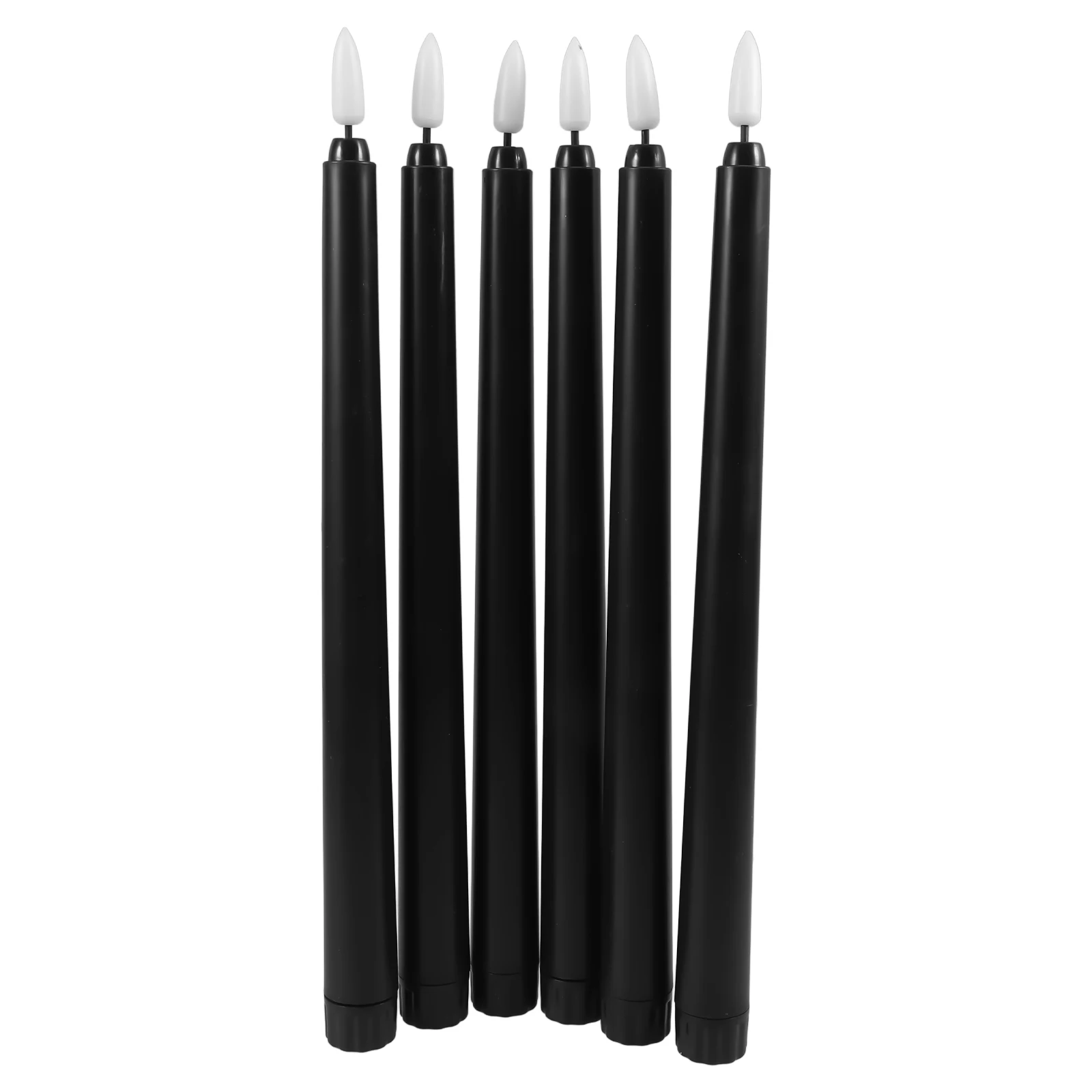 

6pcs LED Candles Electronic Lamp Halloween Decorations Flameless for Home Party Wedding Birthday Church Kitchen Living