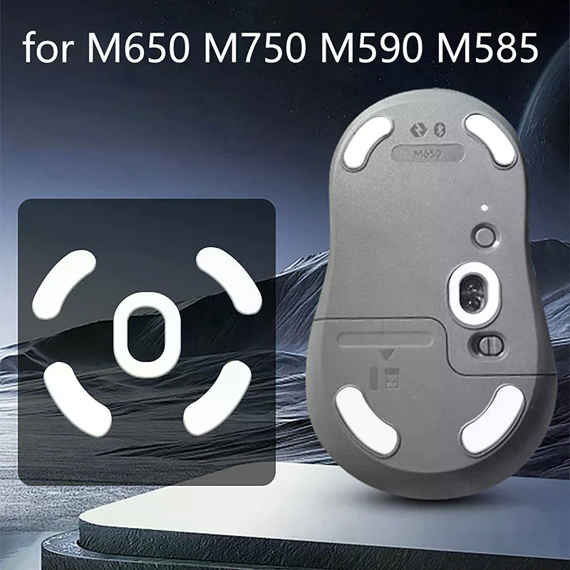 1 Set Mouse Feet Skates Pad Sticker For  M650 M750 M590 M585 Gaming Mouse Laptop Computer E-Sport Gamer