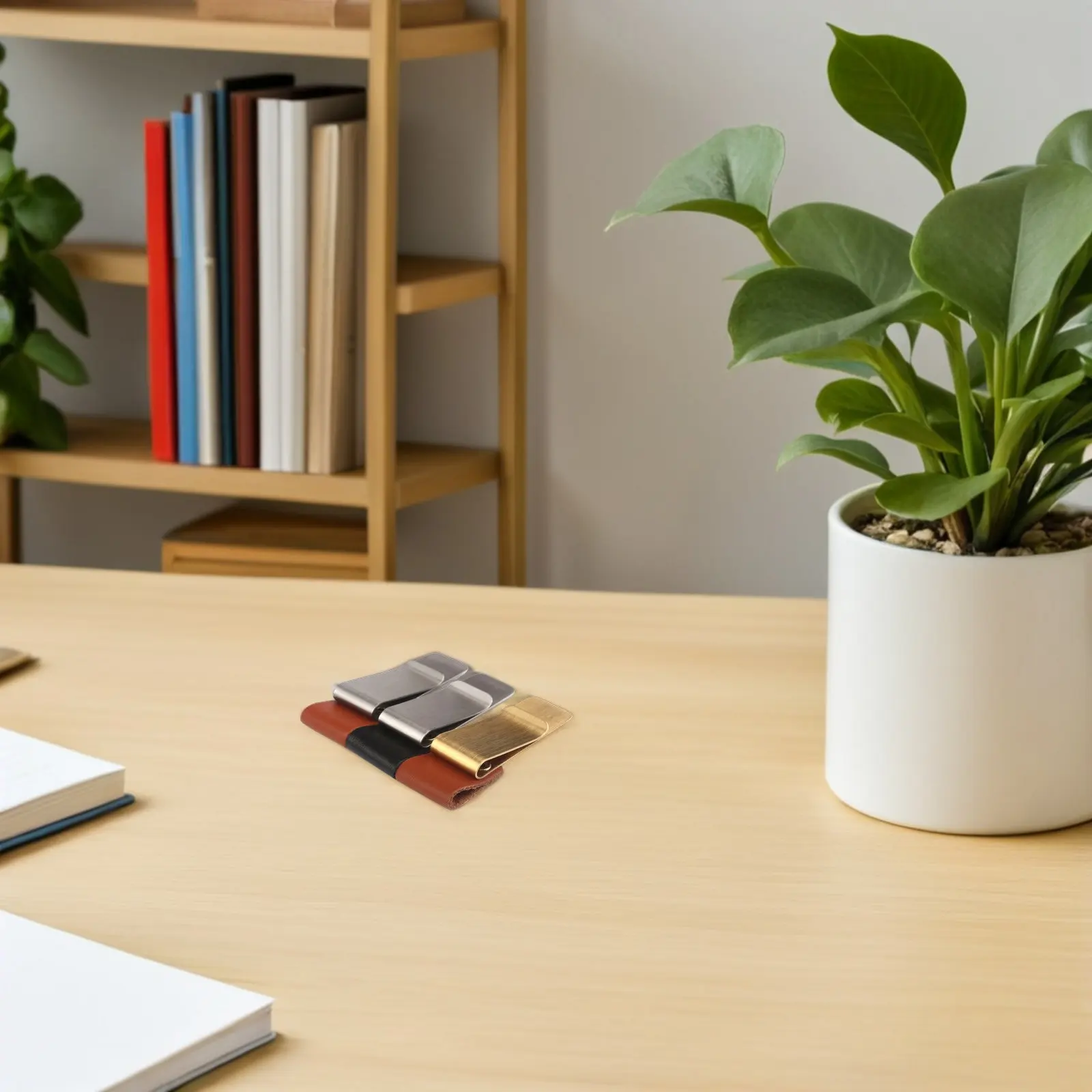 

Стильный держатель для ручек из нержавеющей стали с металлическим зажимом, 4 шт., для блокнотов, ежедневников, журналов, скетчбуков, идеальный подарок для писателей