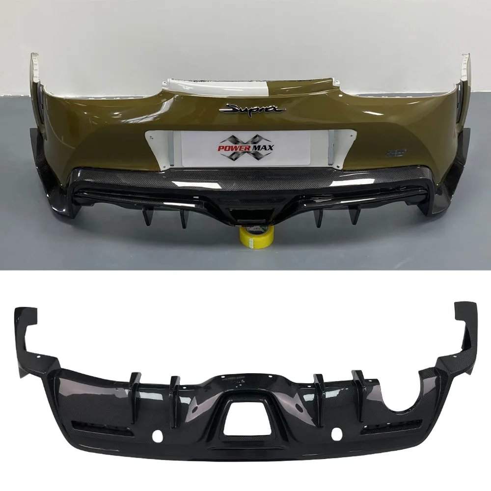 Auto Accessories Carbon Fiber Rear Diffuser MB Seibon Style Rear Bumper Diffuser lip for Toyota Supra A90 A91 MK5 2019+