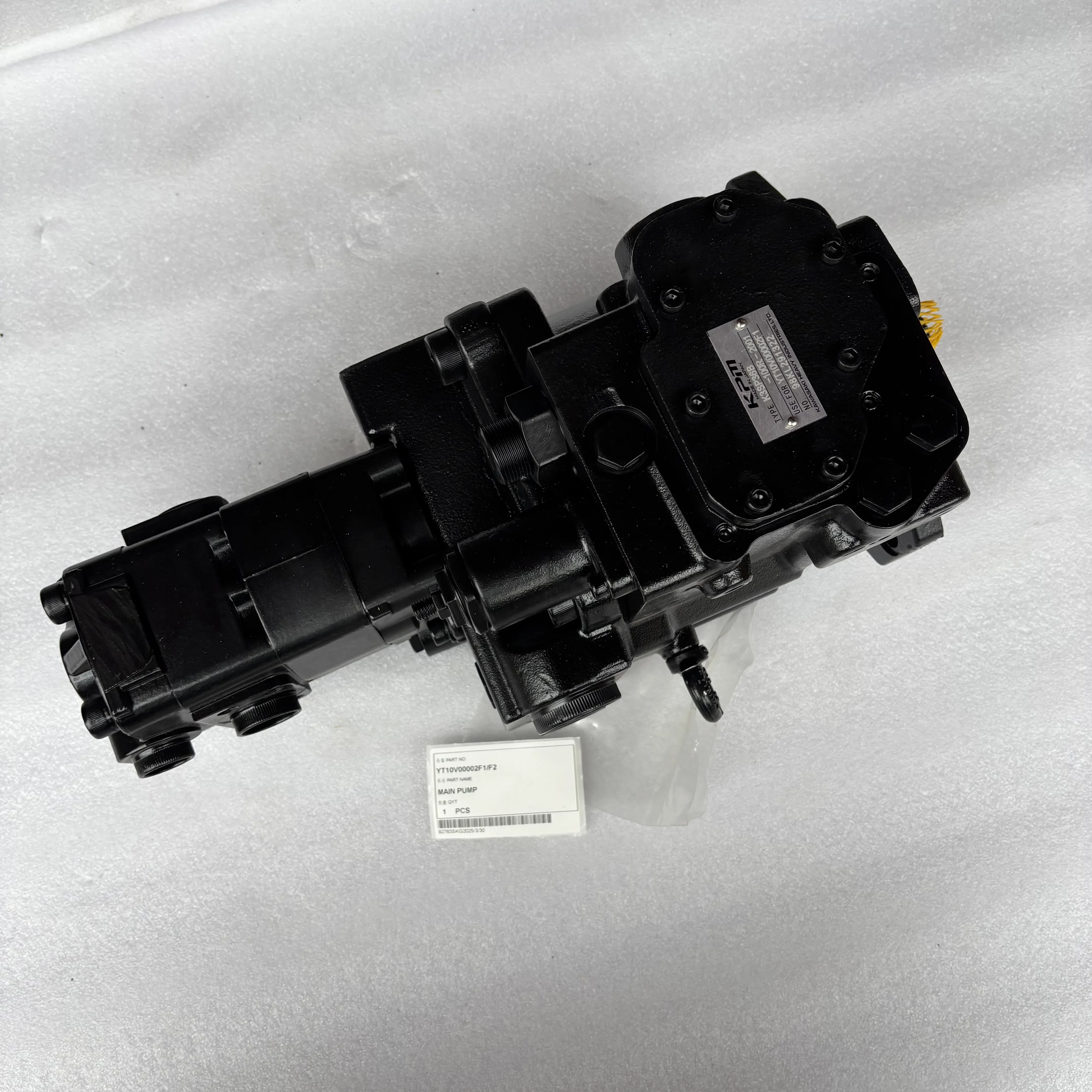 스파클링 머시너리 SK80CS-1E 80MSR-1E YT10V00002F1 YT10V00002F2 YT10V00003F2 YT10V00005F1 K3SP36B 유압 펌프 어셈블리 53.6KG