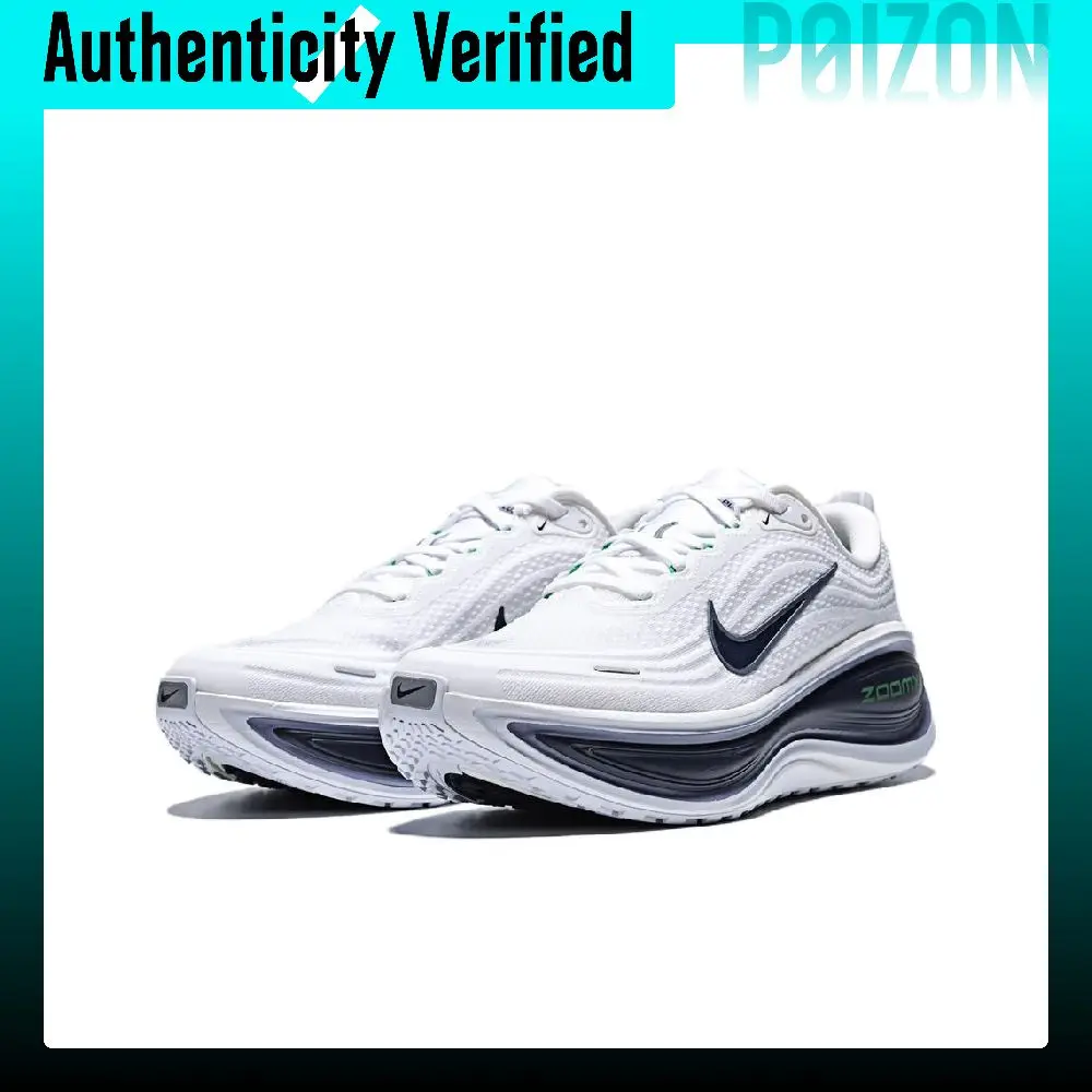 Zapatillas de running Nike Vomero Plus para hombre, modelo de caña baja, color blanco, HV8150-109.