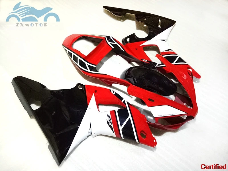 

Free Custom motorcycle fairing Kits Fit for YAMAHA 2000 2001 YZFR1 00 01 YZF R1 ABS plastic fairings kit red black aftermarkets