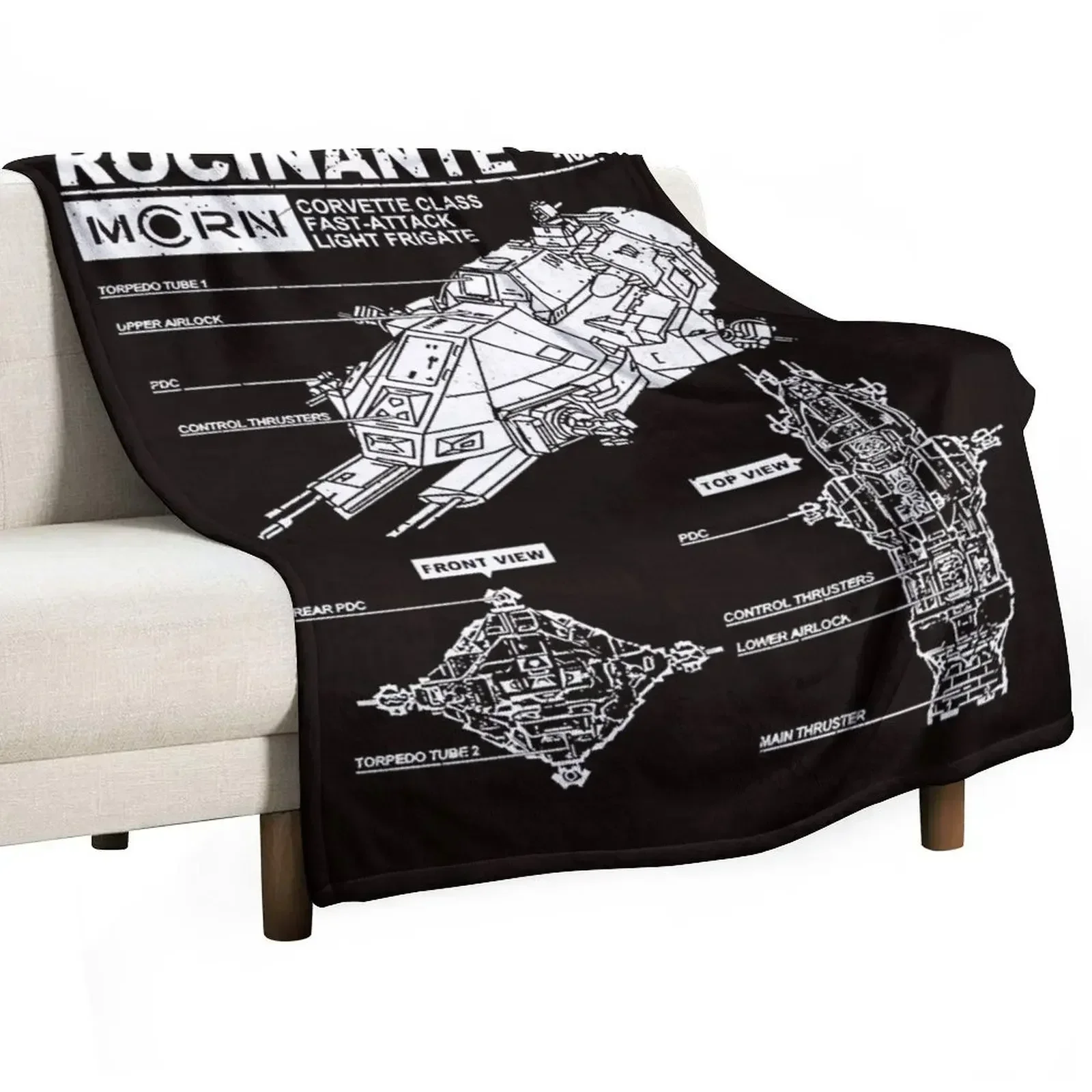 the expanse Essential Throw Blanket anime for winter Retros heavy to sleep Large Blankets
