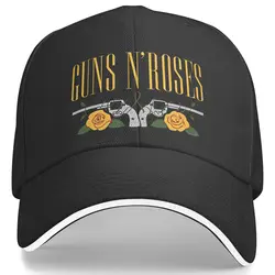 Guns N Roses Graphic Print Baseball Cap Unisex Men Custom DIY Trucker Hat Summer Fashion Running Hippie Sun Visor Snapback Cap