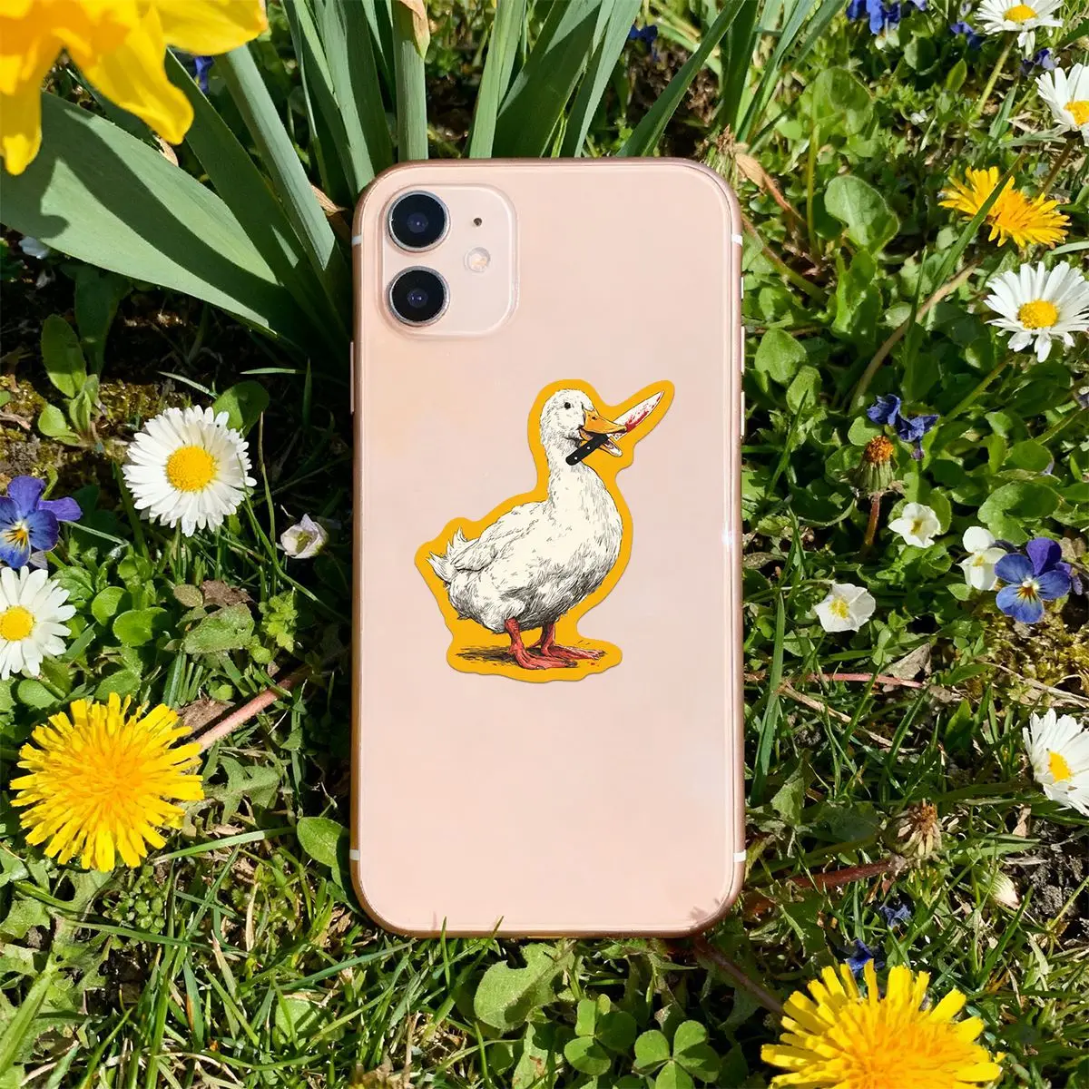 10/50PCS Cartoon Silly Goose Graffiti Stickers Exquisite Fashion Sticker for Computer Notebook Stationery DIY Toys Secret ﻿