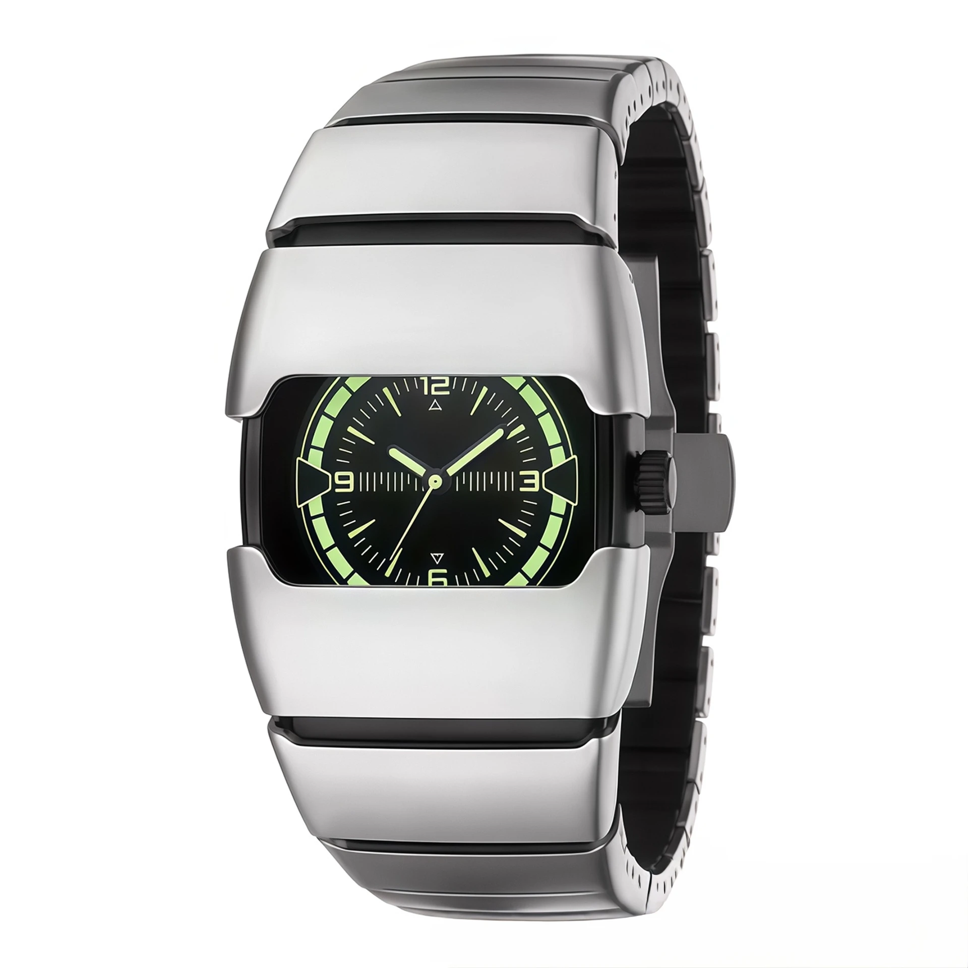 Y2K Millennium Special-Shaped Pre-Owned Original Design Watch Men's and Women's American Trend Quartz Watch