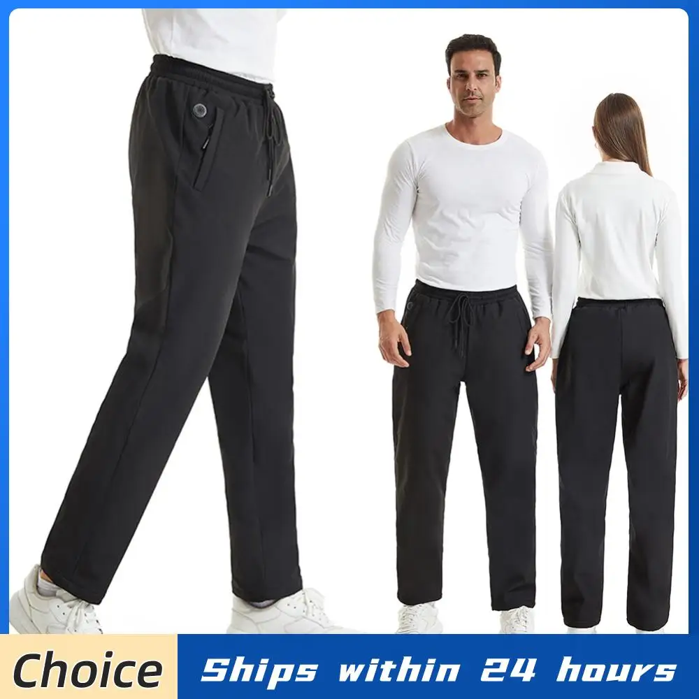 

Зимние термобрюки 2024 с подогревом, USB-нагревательное белье, электрические брюки с подогревом для лыжного спорта, спортивные термобрюки для мотоцикла