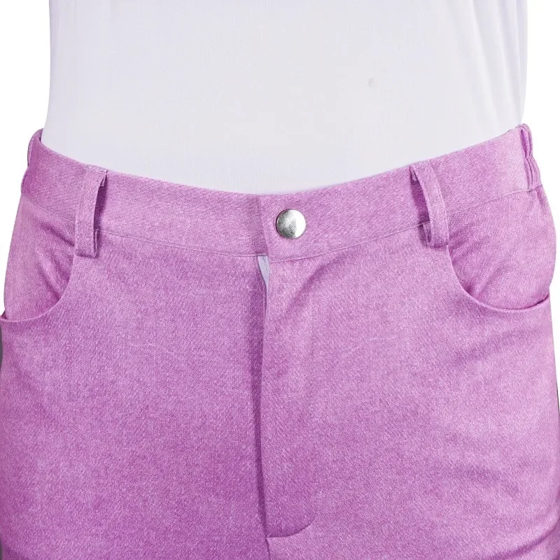 KPop Demon Hunters Saja Boys disfraz de Cosplay misterioso Top pantalones peluca conjunto adultos niños Halloween carnaval fiesta trajes de juego de rol