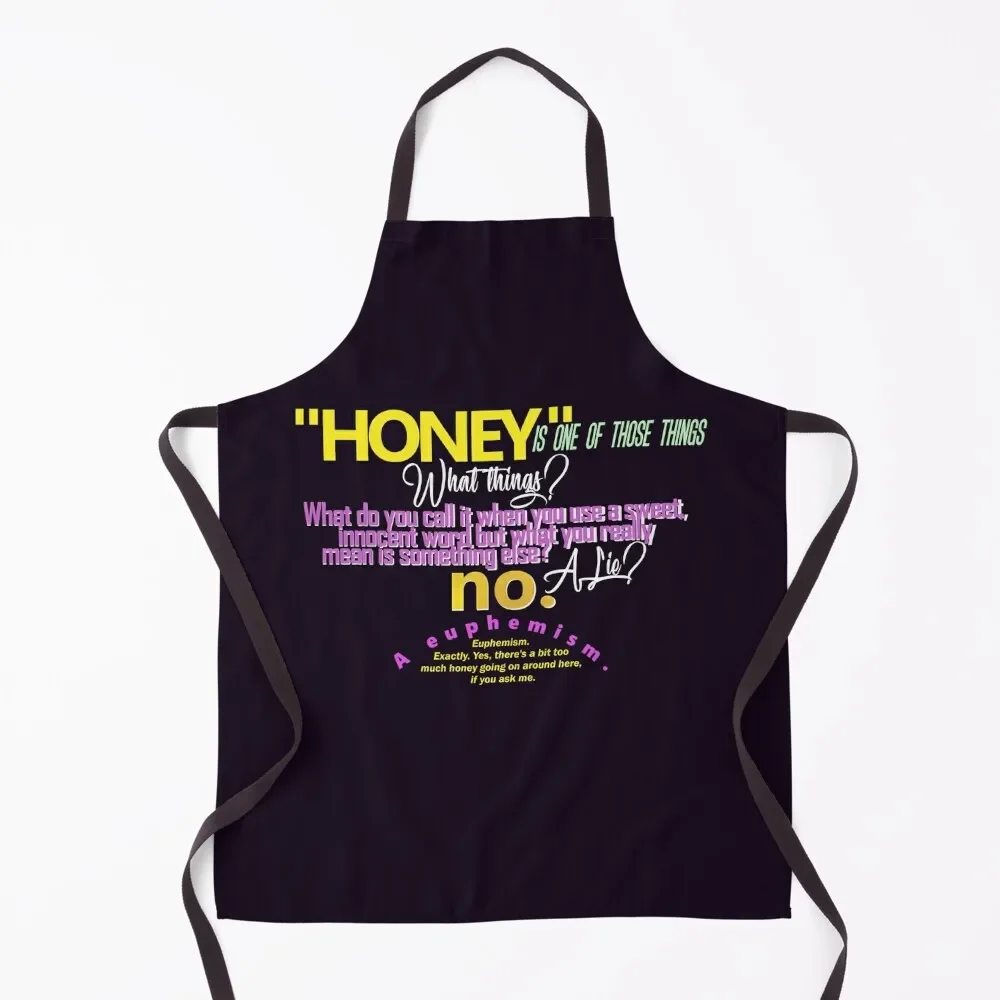 

Honey is one of those things Apron kitchen clothes barber men Apron