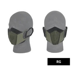 Tactical Face Mask Anti-Fog Dust Huting Equipment Protection Gear  Accessory Airsoft Comfortable Breathable Laser Cut Outdoor