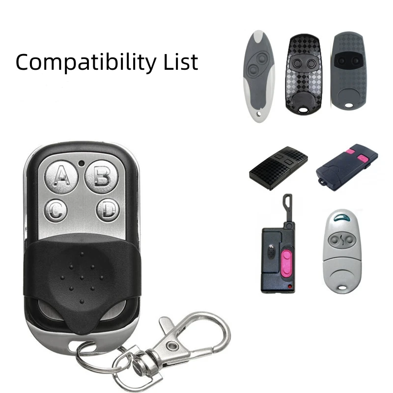 For 4 Channel Came TOP 434 EE Garage Door Gate Remote Control 433.92MHZ Fixed Code