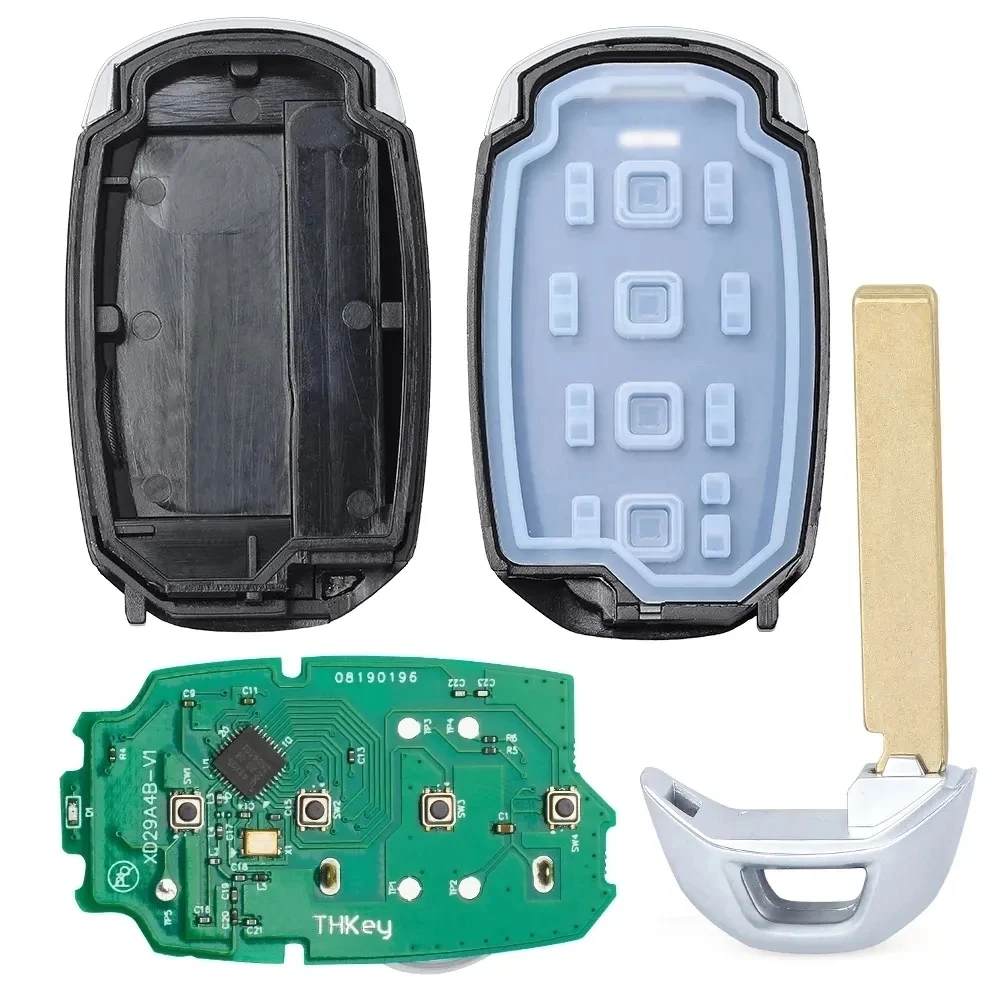 KEYECU 95440-J9010 ,TQ8-FOB-4F18 433MHz ID47 Chip for Hyundai Kona 2019 2020 2021 Smart Keyless Go Remote Key With 4 Buttons Fob 4