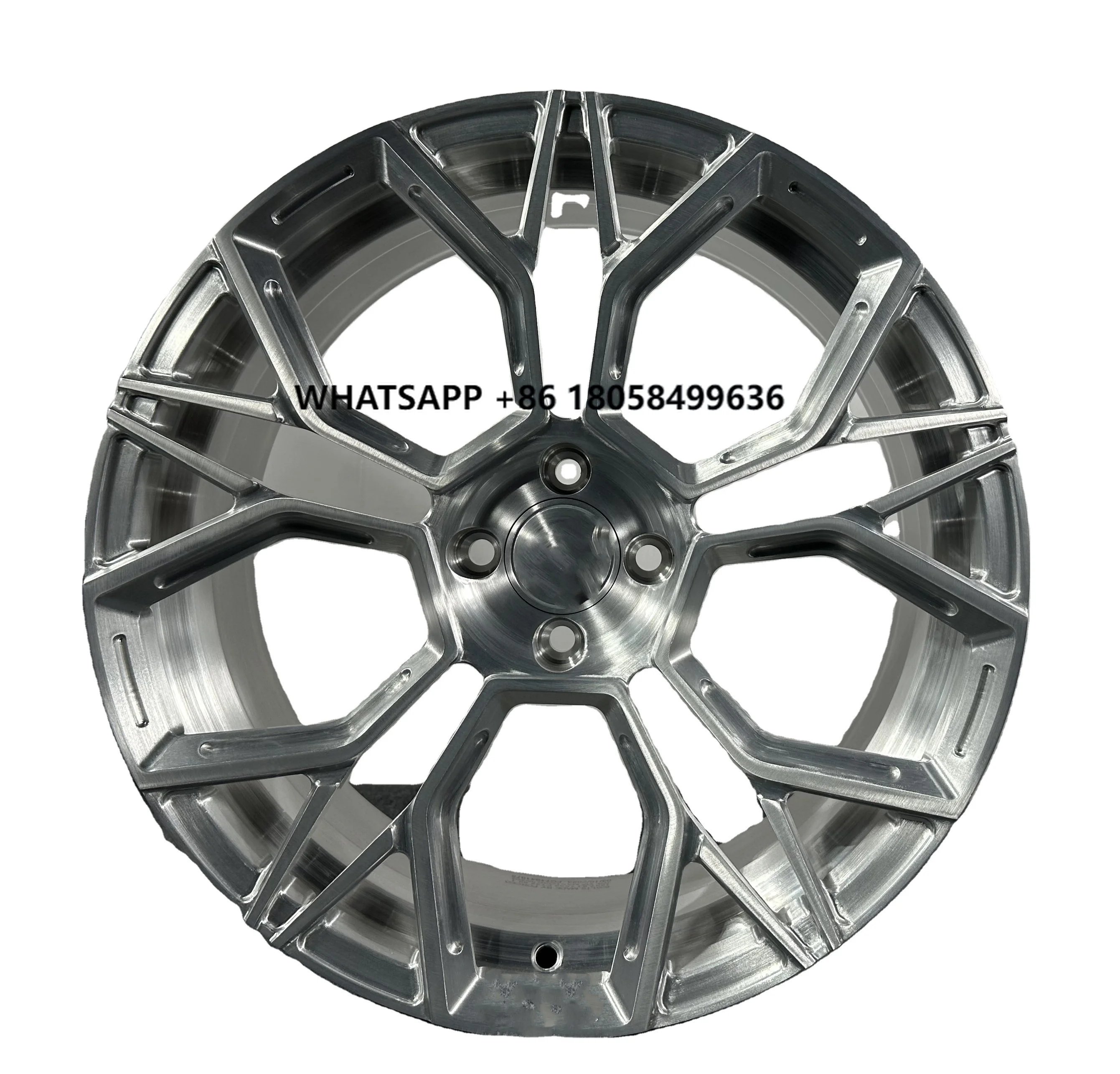 

BOLUN 18x7.5 Inch 4x98 PCD Customized Monoblock Brushed Sliver Forged Wheels for Fiat, Etc.