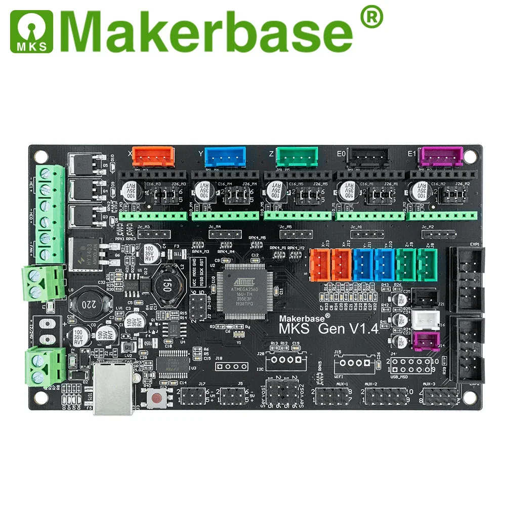 

Makerbase MKS Gen V1.4 3D printer motherboard 2560 all-in-one board control board